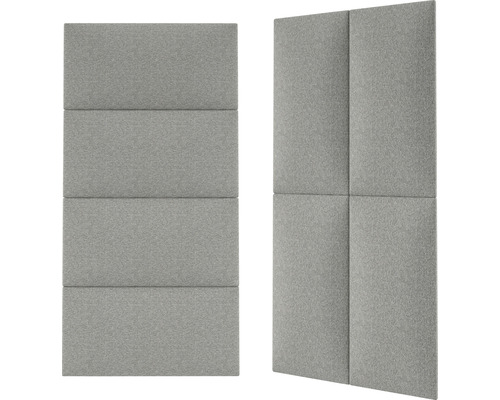 Grijze akoestische panelen voor geluidsabsorptie