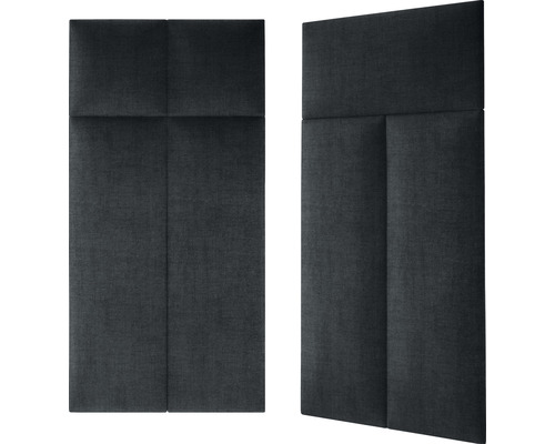 Twee akoestische panelen van stof