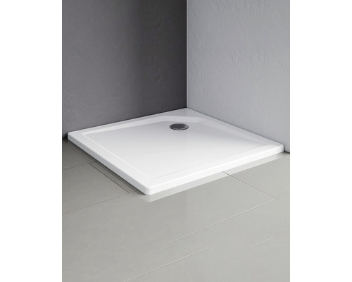 Vierkante douchebak van sanitairacryl