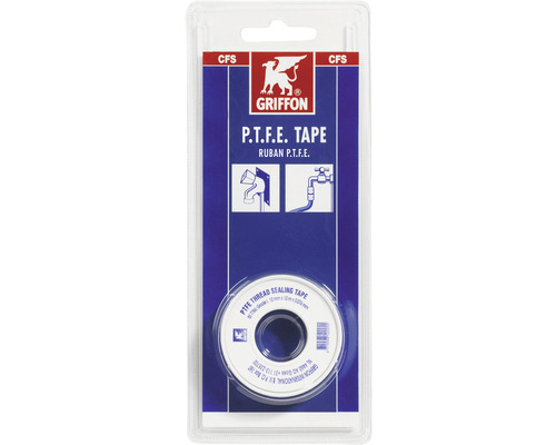 GRIFFON PTFE tape 12 mm (waterleiding), 12 m