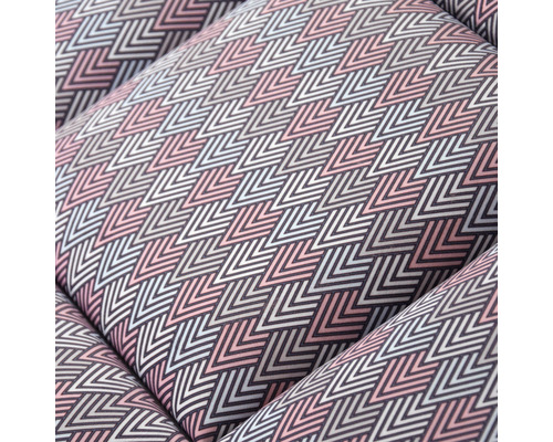 Close-up van kussens met geometrisch patroon