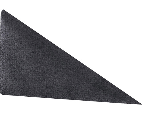 Driehoekig stuk vilt