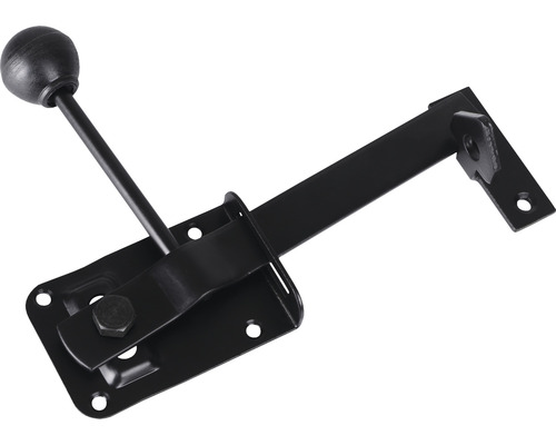 Schuifgrendel met kogelgreep voor het beveiligen van deuren en poorten