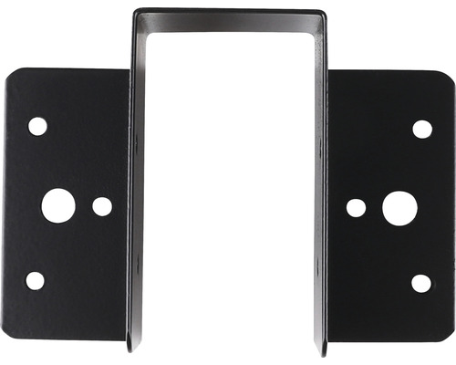 Metalen paalhouder met bevestigingsgaten