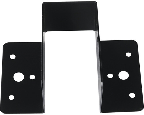 Metalen hoek met bevestigingsgaten