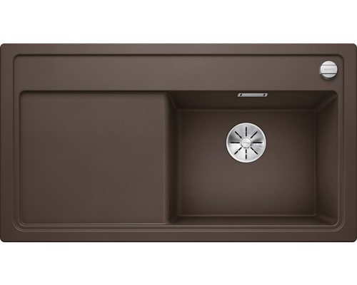 Spoelbak van silgranit met afdruiprek