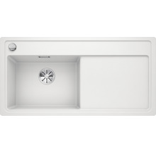 Witte spoelbak met afdruiprek