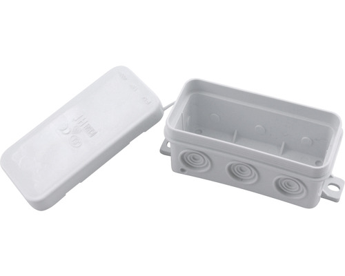 Opbouwdoos met deksel geopend