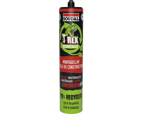 SOUDAL T-Rex green montage zware materialen