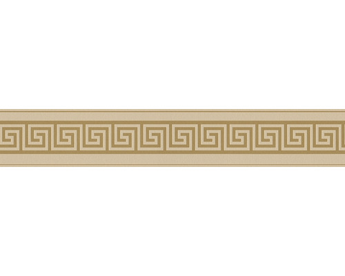 A.S. CRÉATION Behangrand zelfklevend 3839-38 Only Borders geometrisch bruin/goud 5 m x 10 cm