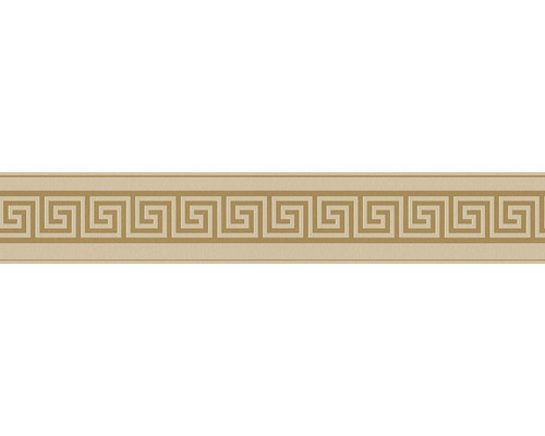 A.S. CRÉATION Behangrand zelfklevend 3839-38 Only Borders geometrisch bruin/goud 5 m x 10 cm-0