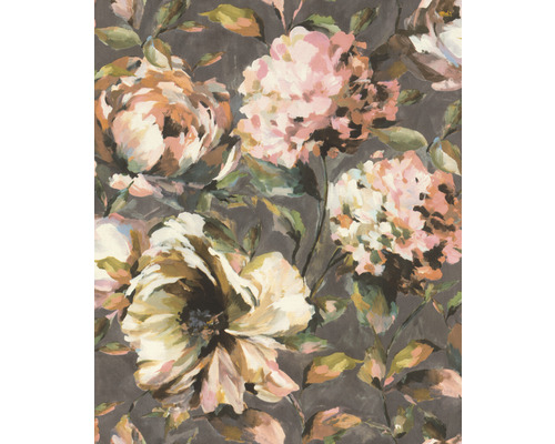 RASCH Vliesbehang 485172 Florentine III bloemen lichtroze Behang met bloemenpatroon