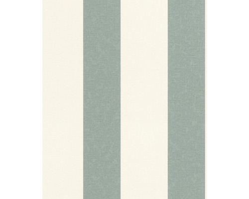 RASCH Vliesbehang 485448 Florentine III strepen blauw Behang met brede strepen