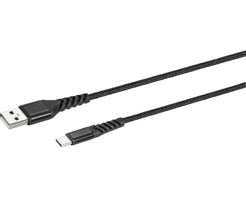 BLEIL Laadkabel USB-A - USB-C zwart, 200 cm