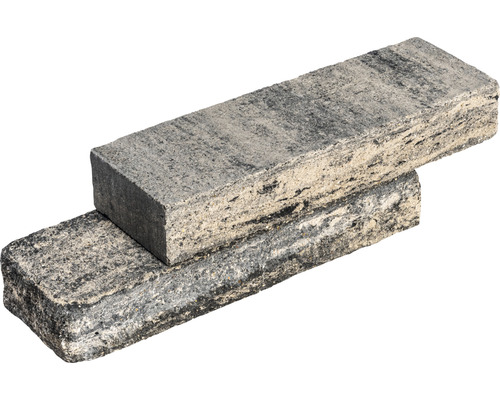 Twee straatklinkers van beton