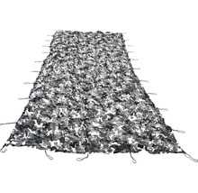 Camouflagenet met bevestigingslussen voor camouflage en decoratie