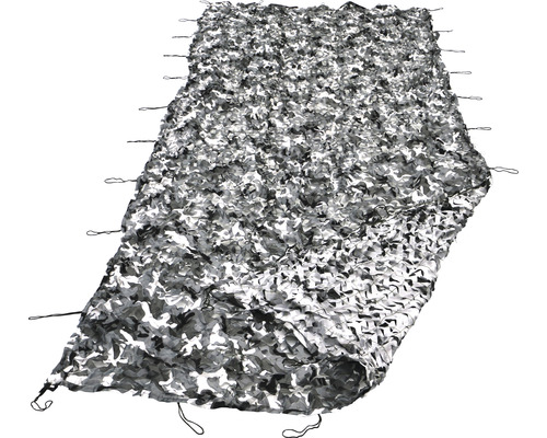 Camouflagenet met camouflagepatroon