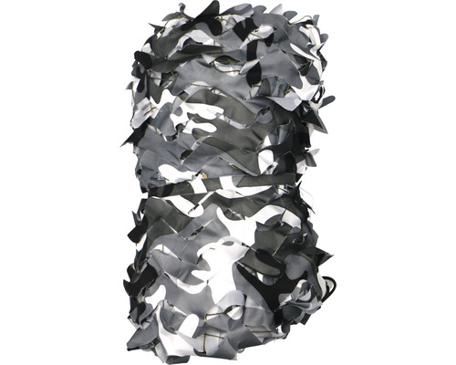 Camouflagenet met winterpatroon voor de jacht