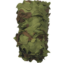 Oprolbare camouflage netbedekking met camouflagepatroon