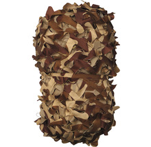Camouflagenet met bladerpatroon