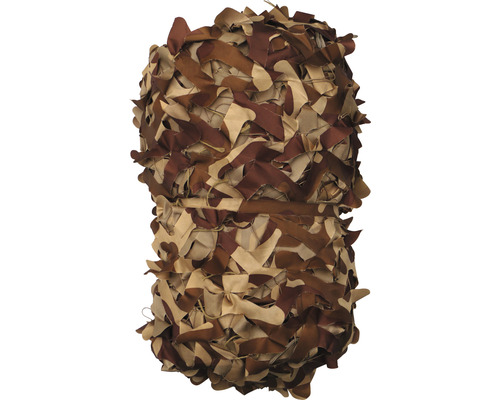 Camouflagenet met bladerpatroon