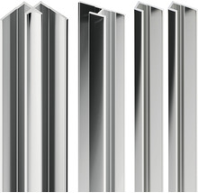 Diverse aluminium profielen in detail