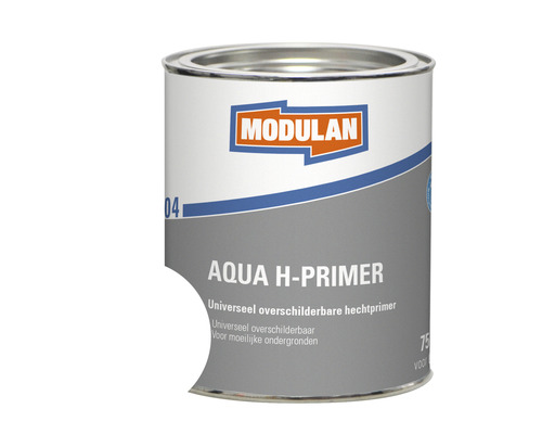 MODULAN 6004 Aqua hechtprimer grondverf wit 750 ml Modulan Aqua H-Primer in een verfblik