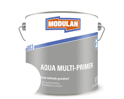 MODULAN 6003 Aqua Multi-Primer grondverf wit 2,5 l