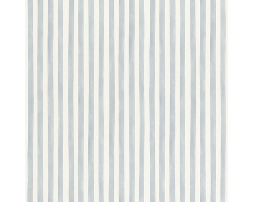 RASCH Vliesbehang 252743 Bambino XIX strepen blauw Behang met streepjespatroon