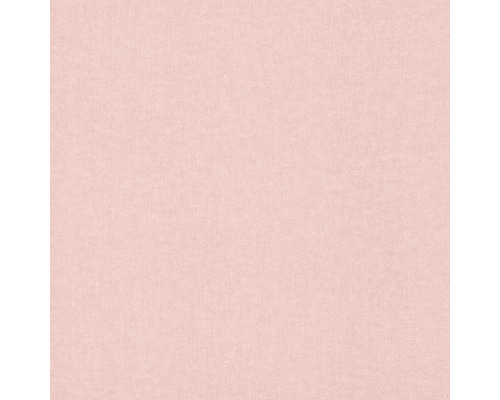 RASCH Vliesbehang 252873 Bambino XIX effen lichtroze Textielbehang