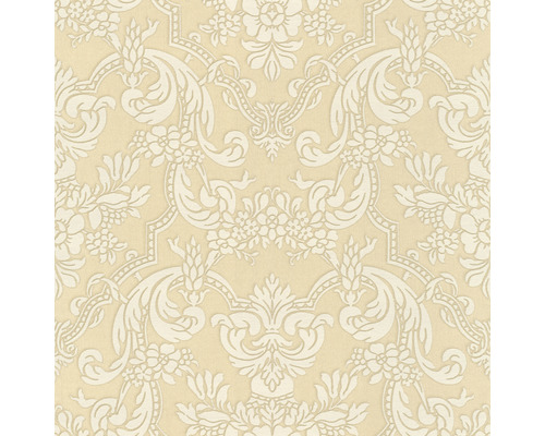 RASCH Vliesbehang 570618 Trianon XIII ornament beige Behang met bloemrijk barokpatroon