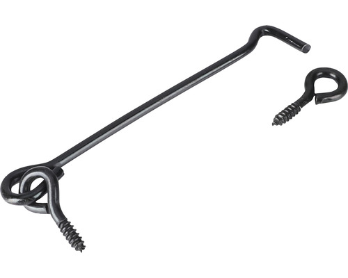 Haak en oog sluiting met schroeven