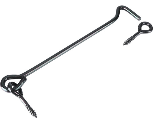 Haak en oog sluiting met schroeven