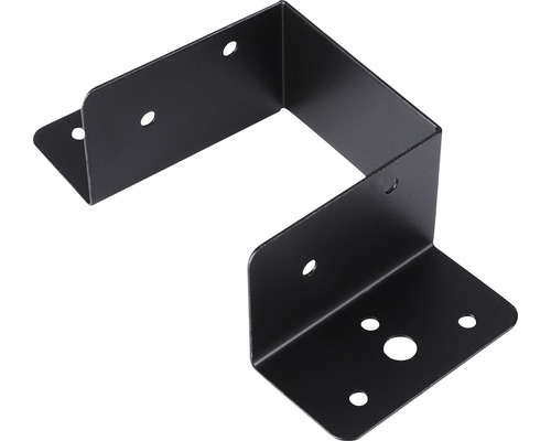 Metalen hoek met gaten voor bevestiging