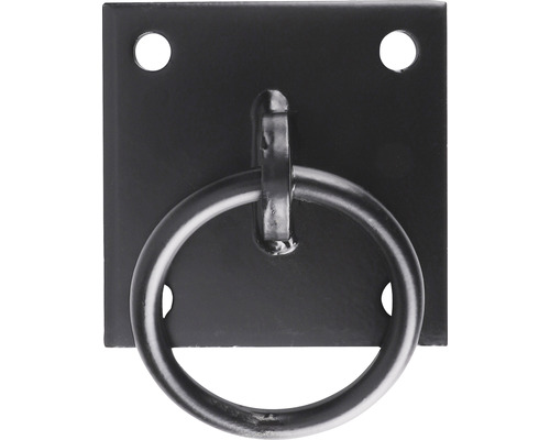 Bevestigingsoog met montageplaat en bevestigingsgaten