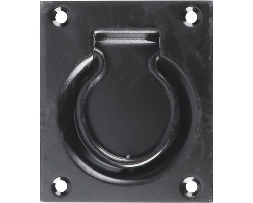 Vierkante vloerhuls met metalen ring