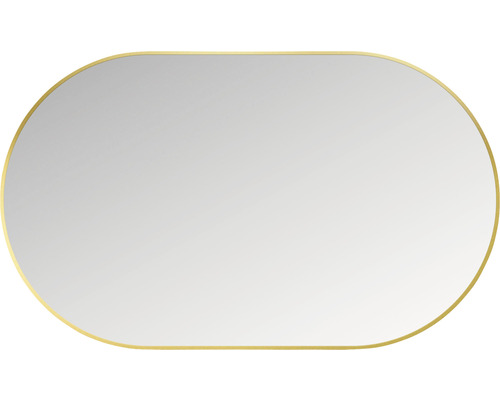 Ovale spiegel met lijst