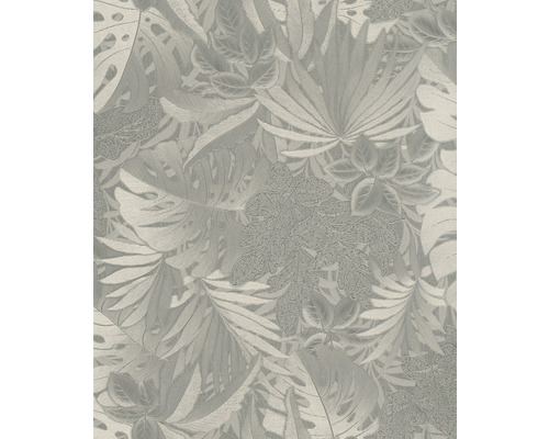 MARBURG Vliesbehang 33302 Botanica bladeren zilver Behang met bladerdesign