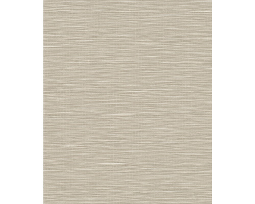 MARBURG Vliesbehang 33316 Botanica effen beige Close-up van een beige vinylbehang met fijne textuur