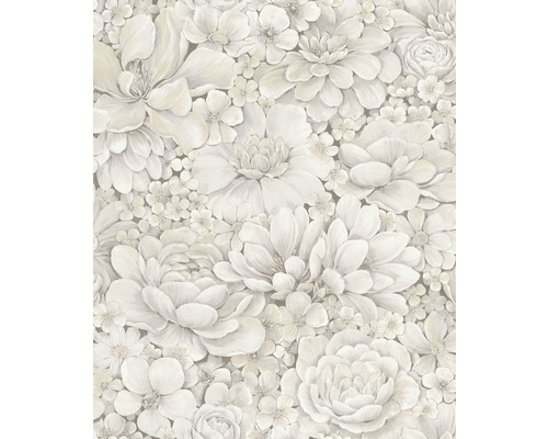 MARBURG Vliesbehang 33951 Botanica bloemen beige Bloemenbehang met bloemmotief