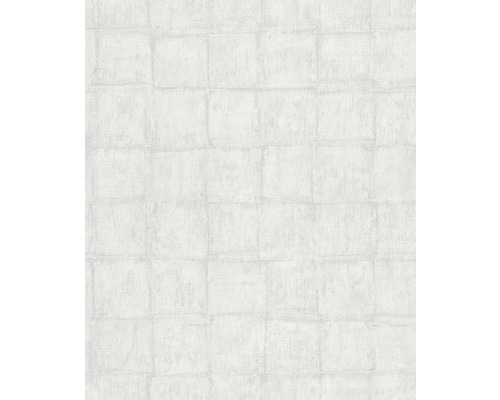 MARBURG Vliesbehang 33968 Botanica geometrisch grijs Behang met steenpatroon