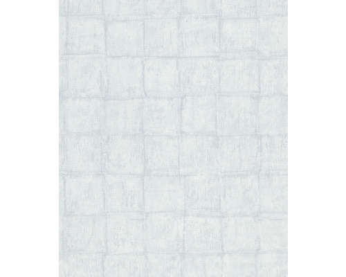 MARBURG Vliesbehang 33969 Botanica geometrisch blauw Behang met steenmuurmotief