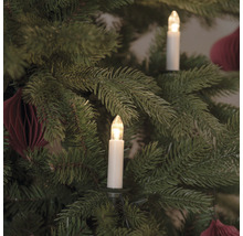 Kerstboom met ledkaarsen