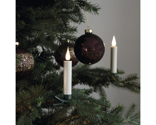 KONSTSMIDE Kerstverlichting LED boomkaarsen draadloos 10 lampen warm wit