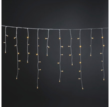 Decoratieve lichtslinger met ijspegeldesign