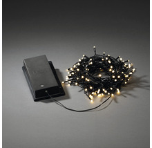Batterijgevoede lichtslinger met warmwitte LEDs