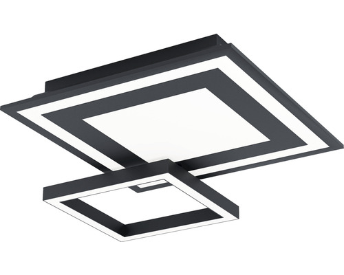 Vierkante led-plafondlamp met frame