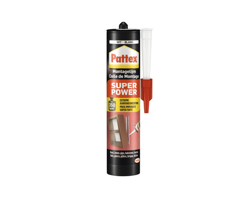 PATTEX Montage super power waterbased 370 g Pattex Montagelijm Super Power in patroon