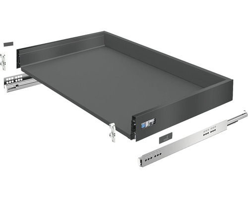 Ladesysteem met accessoires voor keukens en meubels