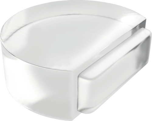 Transparante deurstopper